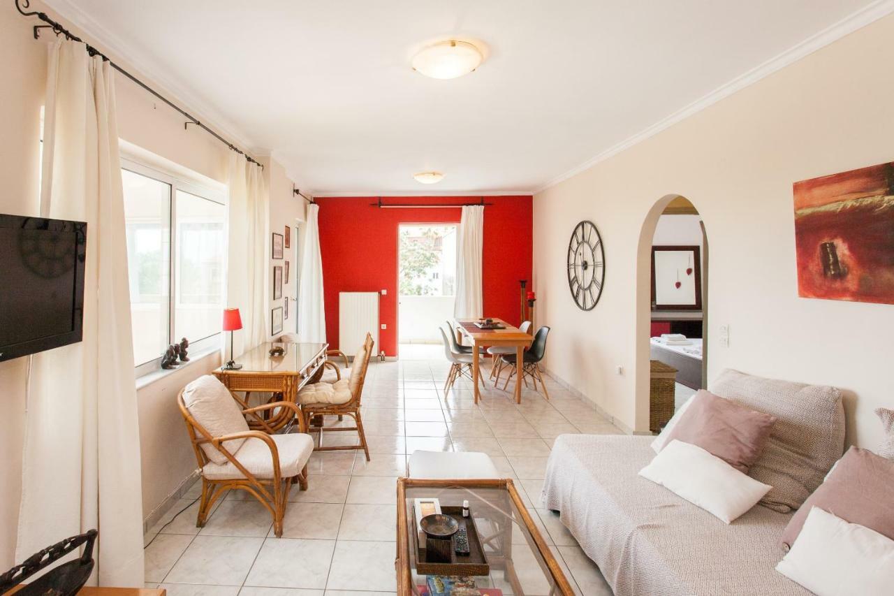 Thalassa Seaside Apartment Chania  ภายนอก รูปภาพ